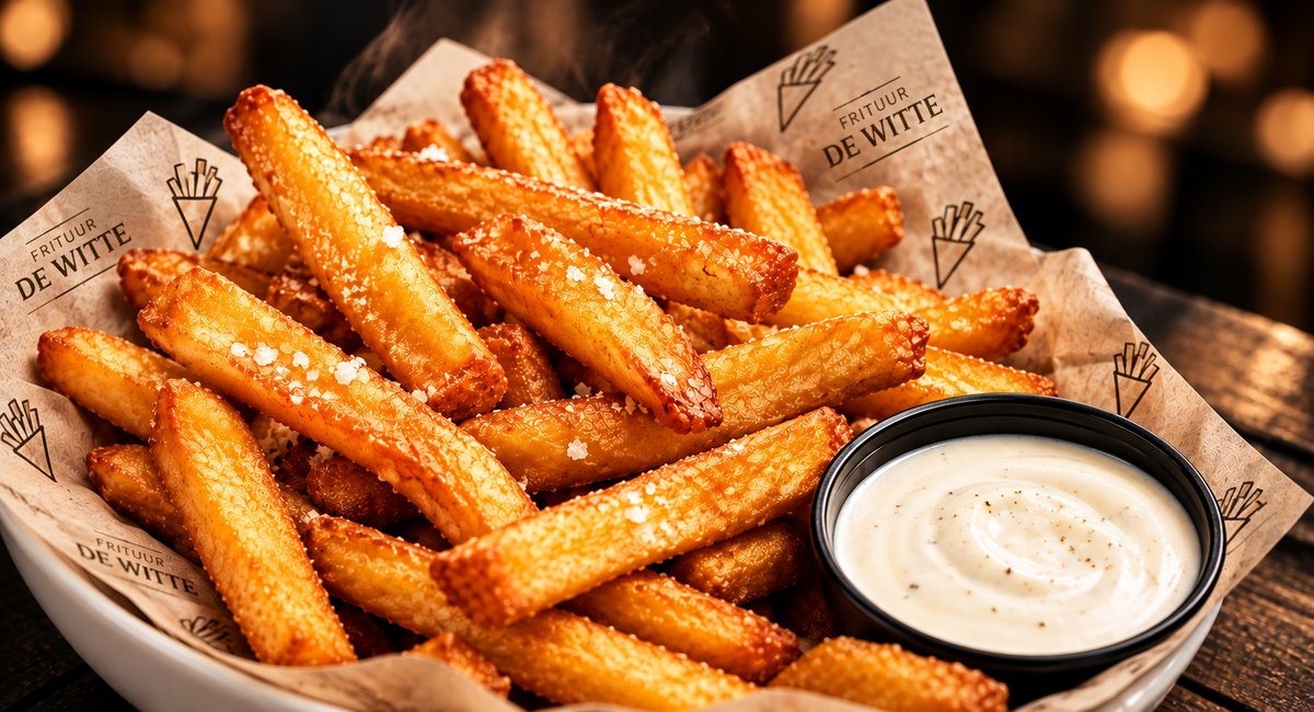 Vers gesneden frieten